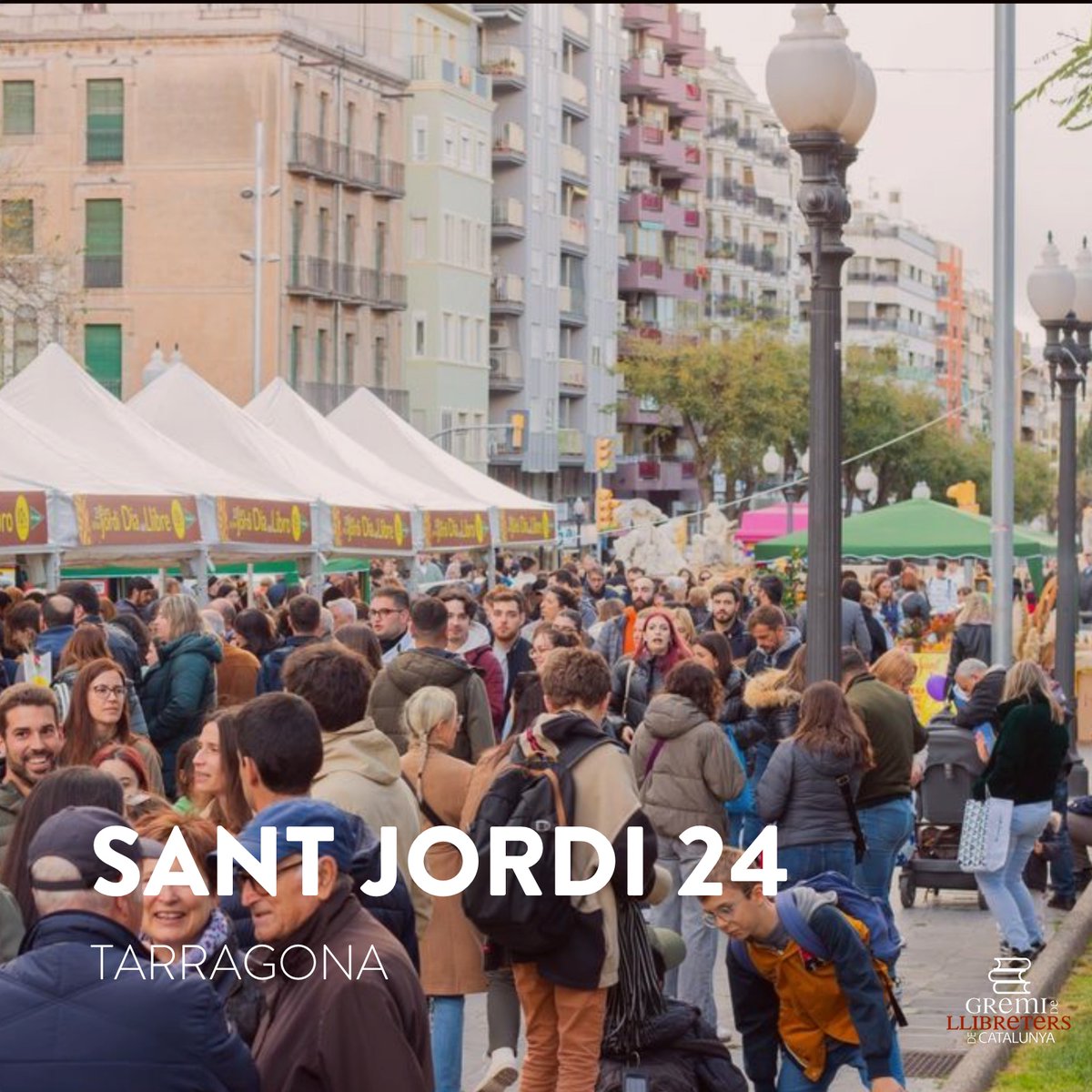 Des del Gremi de Llibreters de Catalunya volem donar les GRÀCIES a tothom que ahir va omplir els carrers del nostre país de llibres i que van fer d'aquest #SantJordi2024, el millor dia del món!! 🙌🏻🙌🏻

I sobretot, GRÀCIES #llibreries per fer-ho possible! ❤️📚