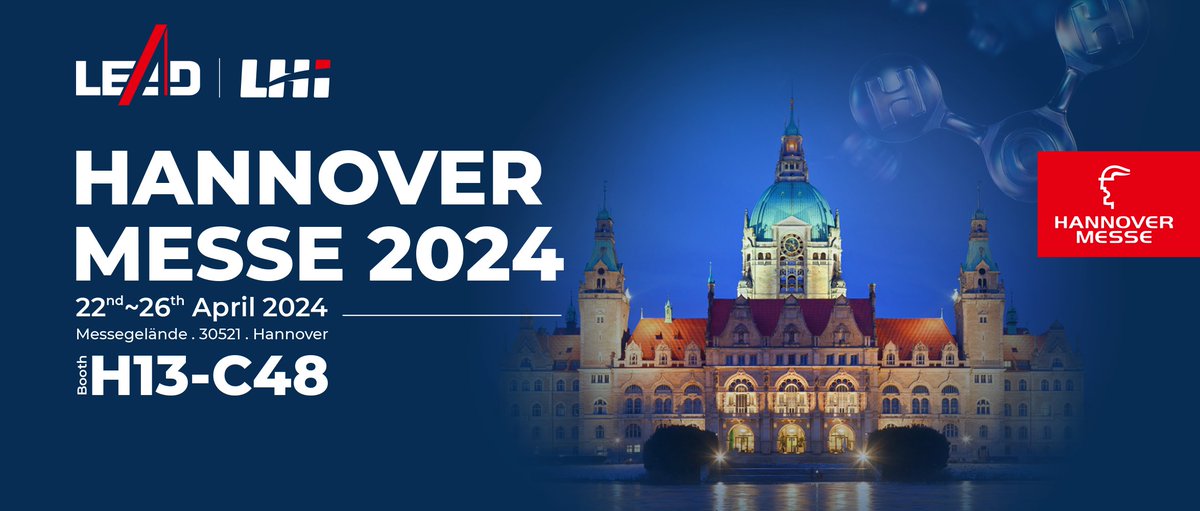 Welcome to LEAD（H13-C48）at Hannover Messe 2024！#HannoverMesse #Industry40 #SmartIndustry #Automation #DigitalTransformation #IndustrialInnovation #EngineeringExcellence
#TechTrends