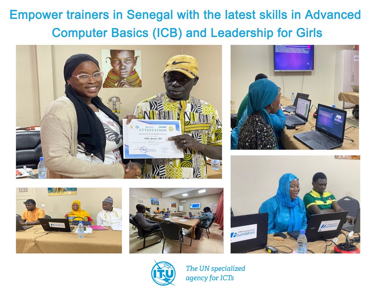 @ITUAfrica is launching🚀 an empowering program in #Senegal on #GirlsInICT Day 2024 to #EmpowerGirls 👩‍💼 in underserved areas with advanced #ICT skills in 4 pilot centers in remote and vulnerable communities.#ITU #GirlsEducation #Africa  #ClosingTheGenderDigitalGap #FutureLeaders