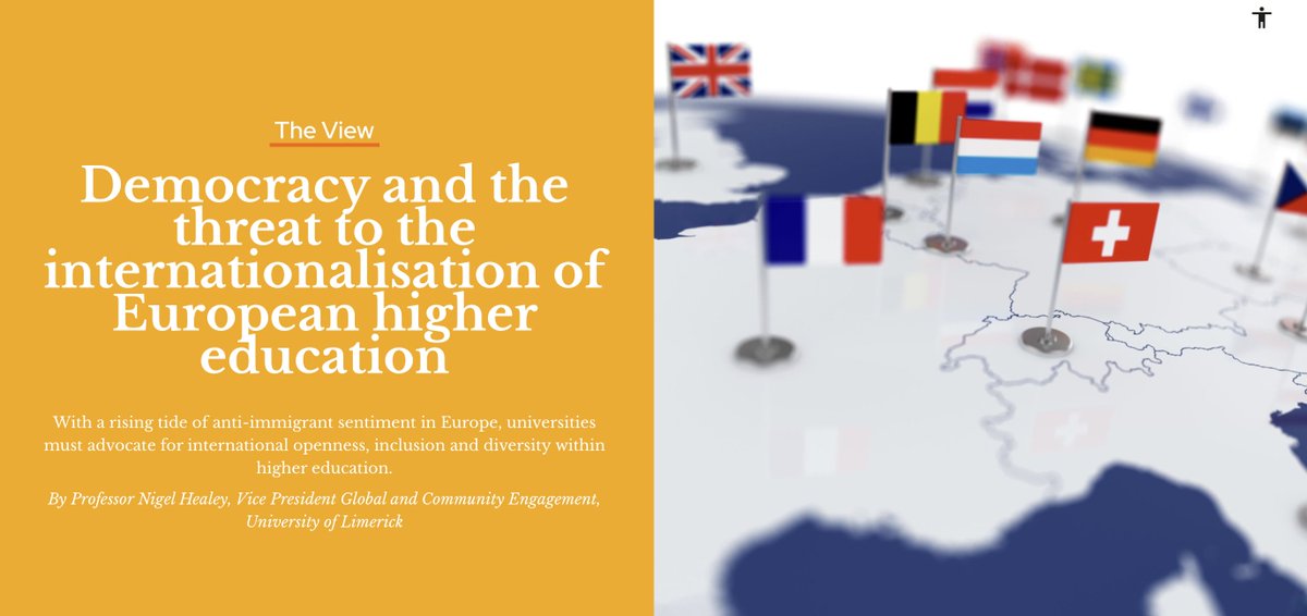 Will the pushback against international student mobility undermine the grand project of a borderless, integrated European Higher Education Area? And what can universities do to fight back? @UL @ULGlobal @UL_StudentLife @ULPSU @IUAofficial @QSCorporate magazine.qs.com/qs-insights-ma…