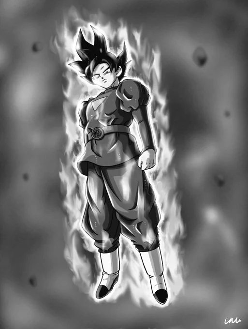 モノクロ身勝手 #DragonBall