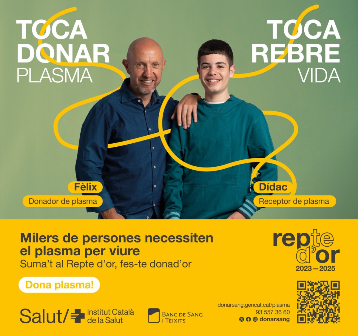 A #VallHebron per celebrar la Setmana Mundial Immunodeficiències Primàries (IDP), t'animem a venir a donar plasma! Les immunoglobulines, un dels hemoderivats del plasma, són vitals en el tractament d'aquestes malalties. #WPIW2024 Reserva cita a donarsang.gencat.cat/vhplasma