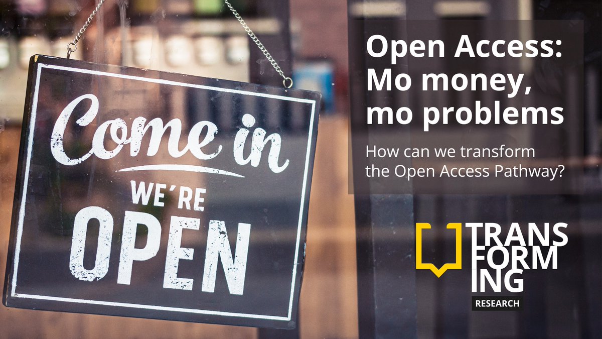 📢 NEW blog post on Open Access - from @digitalsci's VP Open Research, @MarkHahnel. 🔓 Can we transform the Open Access Pathway? Who's already showing us how it could be done? Mark's new post is part of our #ResearchTransformation series. Read it now: ow.ly/nY6p50RmZwq