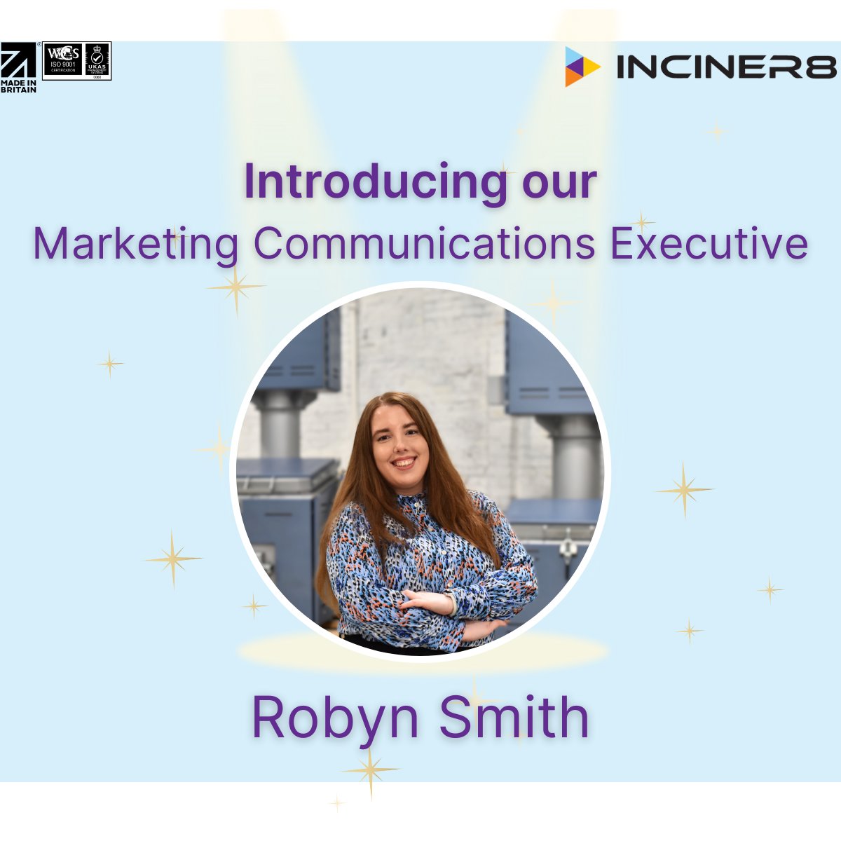 ✨Meet Robyn, our Marketing Communications Executive✨

“Collaborating with my talented colleagues, who have warmly welcomed me into the team, has been a privilege, and their expertise in their respective fields inspires me daily.'

Welcome aboard, Robyn!