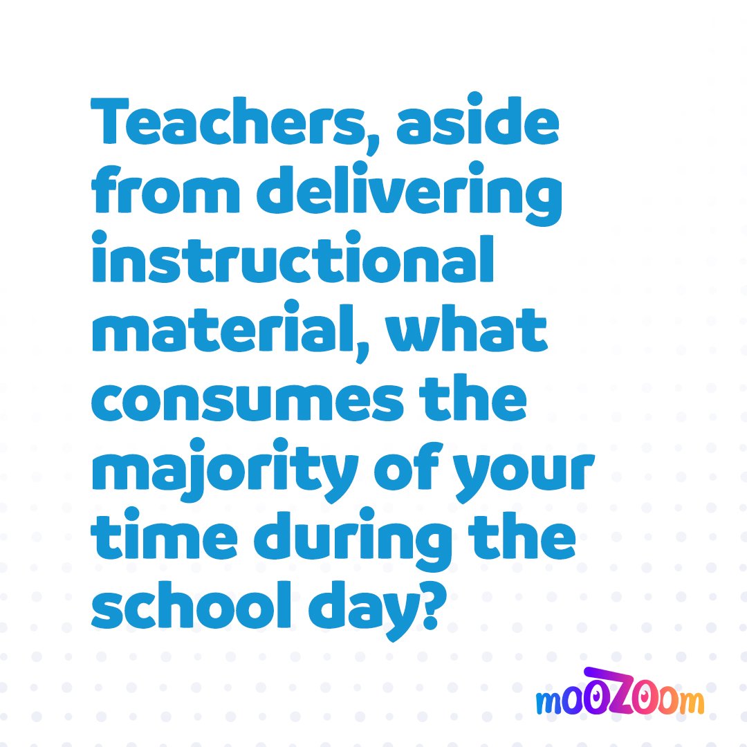 ⏳Time⏳

We all wish we had more of it! But what takes up the most time in your school day besides delivering instruction? Let us know in the comments! 

#TeacherLife #TeachingInspiration #Teacher #TeachWithPassion #TeachingJourney #EduChat #TeacherSupport #InspiringEducators