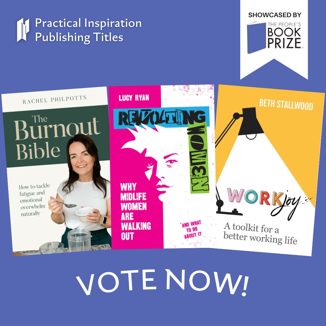 The votes for The People’s Book Prize are closing soon! 👀 Have you voted for your favourite Practical Inspiration title yet? You can still vote for YOUR favourite here: peoplesbookprize.com
