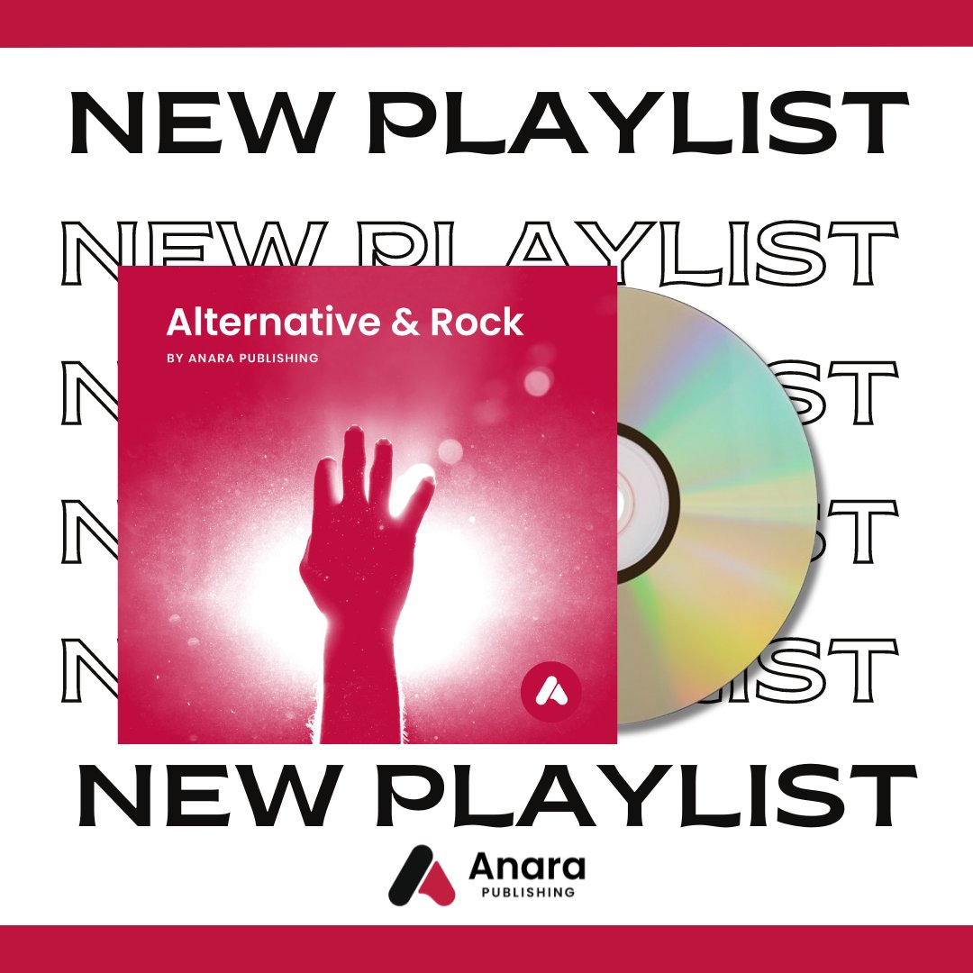 April's Monthly Playlist theme is 'Alternative and Rock' ❤️ Click the link in our bio to listen! 🎶⁠
⁠
⁠
#AnaraPublishing #MusicPublisher #MusicPublishing #SyncLicensing  #MusicPlaylisting #DISCO #MusiconScreen #MusicTravels #musiciansopinions ⁠#Country #Folk #Music