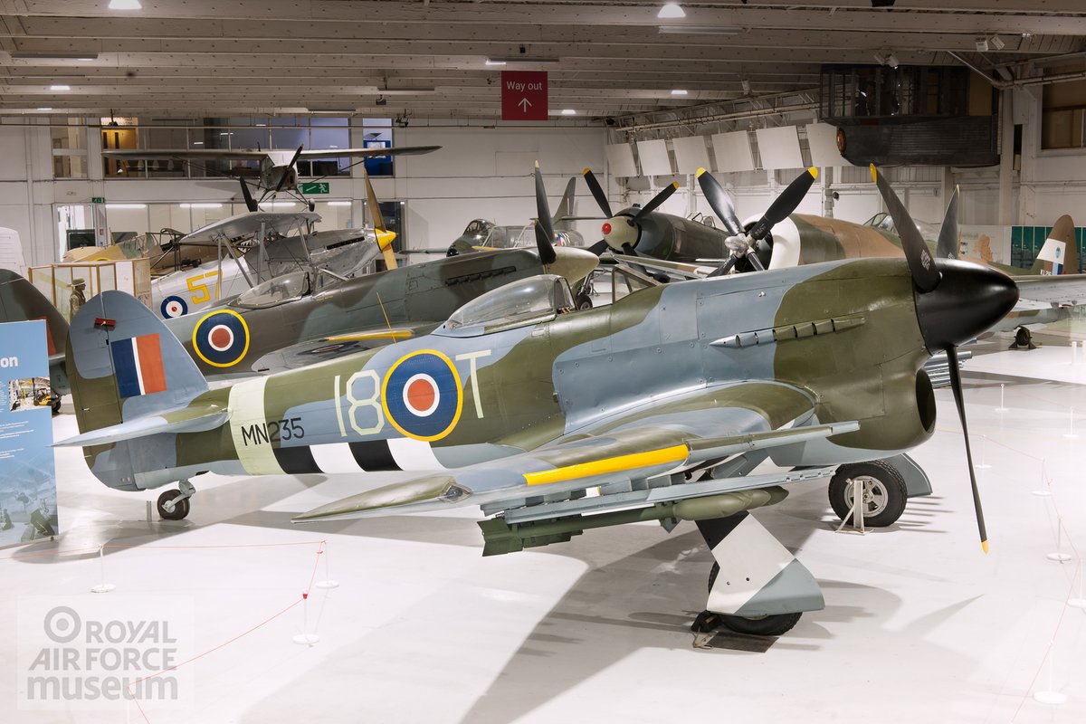 🛩️ Our 'D-Day in 80 Objects' series continues with the Hawker Typhoon! These RAF aircraft were crucial in Normandy, supporting ground troops despite heavy losses. Learn more: theddaystory.pulse.ly/ucdmf6qatf