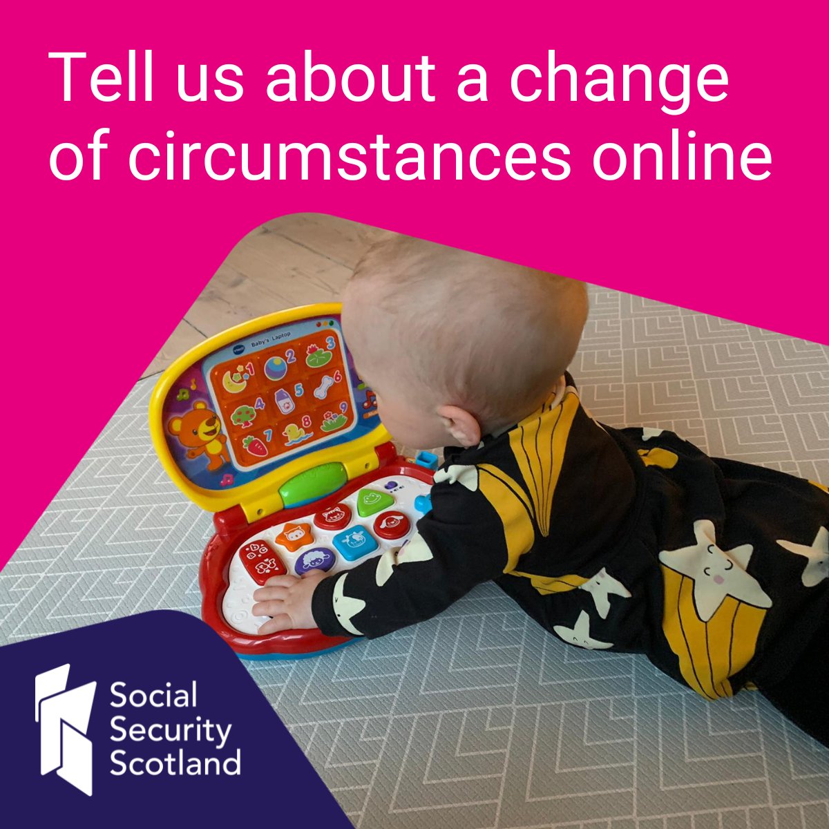 If circumstances change for someone getting one of our payments, it's important that they let us know as soon as possible. This could be a change of address, phone number or if they no longer get tax credits or benefits. Updates can be made online at bit.ly/changecircumst…