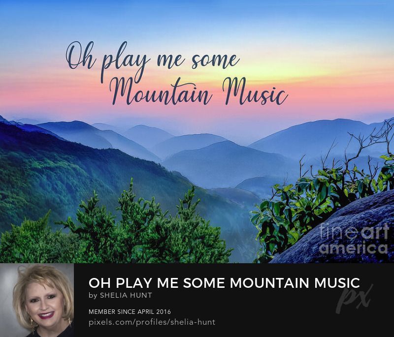 “𝐎𝐇 𝐏𝐋𝐀𝐘 𝐌𝐄 𝐒𝐎𝐌𝐄 𝐌𝐎𝐔𝐍𝐓𝐀𝐈𝐍 𝐌𝐔𝐒𝐈𝐂” buff.ly/4bcU52N #SheliaHuntPhotography #PlayMeSomeMountainMusic #sunset #SmokyMountains #GreatSmokyMountains #Smokies #Tennessee #Appalachians #BuyIntoArt #RockyTop #tshirts #CoffeeMugs #totebags