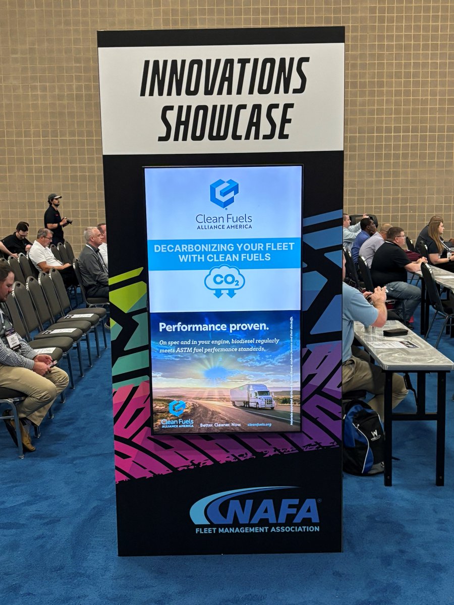 Clean Fuels is excited to be back at @nafafleet's 2024 Institute & Expo this week to share how you can decarbonize your fleet now without sacrificing performance. Visit us at Booth #1647 to learn more! #BetterCleanerNow #connectedenergy #NAFA