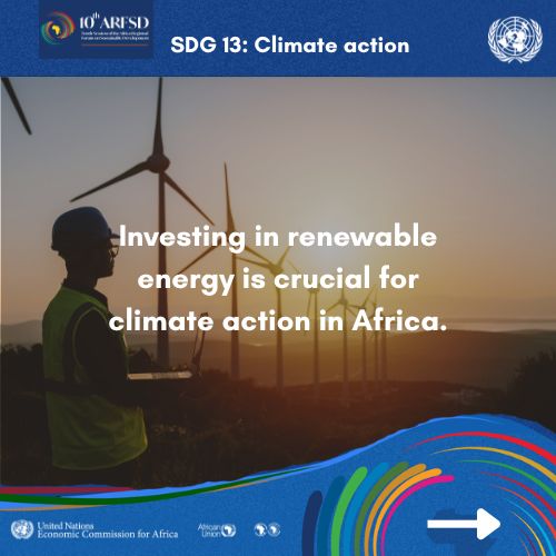 #SDG13 is Climate Action: In order to accelerate transformative climate action & sustainable development, there should be increased investments in Disaster Risk Management & Climate Change to enhance response & mitigation initiatives for climate vulnerable communities
#ARFSD2024