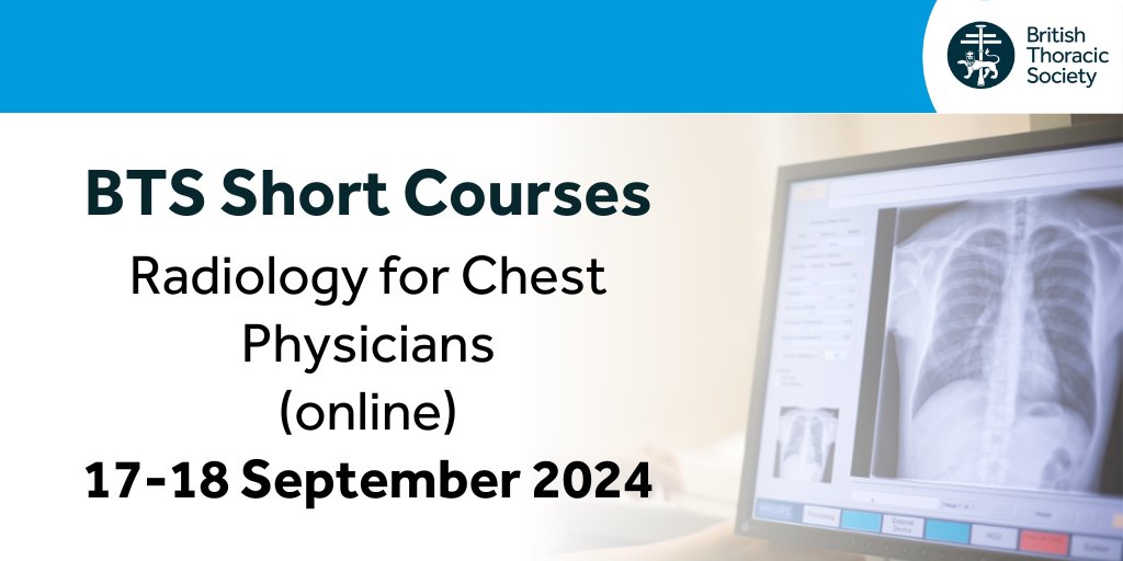 In this short course, participants will learn the fundamentals of interpretation of both plain film and cross-sectional imaging of the normal chest and a wide range of acute and chronic chest pathology. Book your place: tinyurl.com/ythxesef

#Respiratory #RespEd