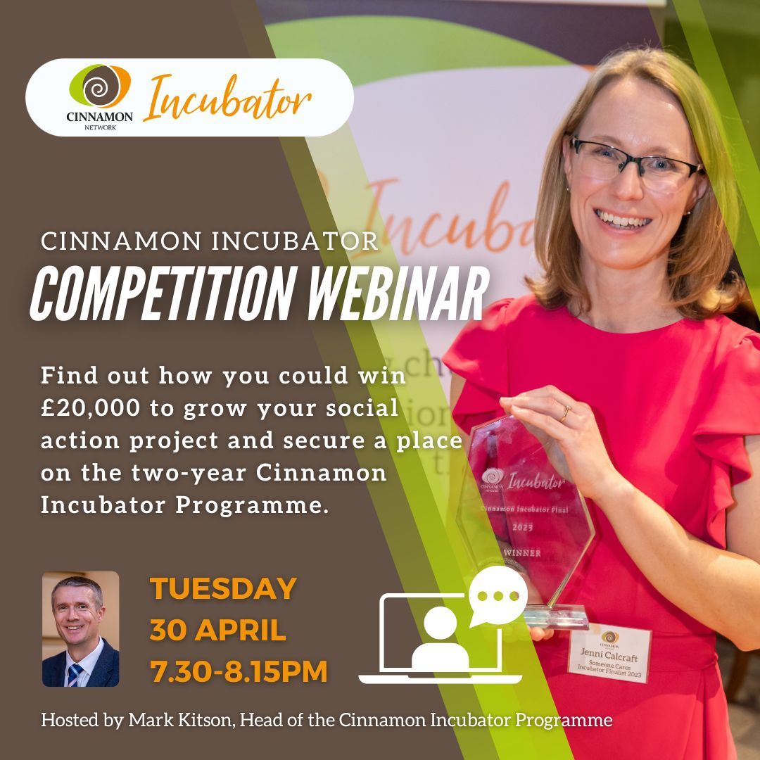 'I nearly didn't apply, because I didn't think we were eligible' We don't want your project to slip through the vestry door. Join Mark Kitson, next Tuesday, 30 April, to find out everything you need to know about the Incubator Competition. REGISTER AT bit.ly/3U4OTIk