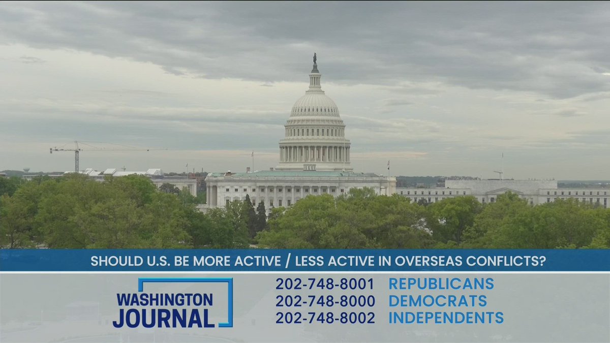 Should the U.S. be more active or less active in overseas conflicts? Call in, text, or tweet us your thoughts: tinyurl.com/52umfaap