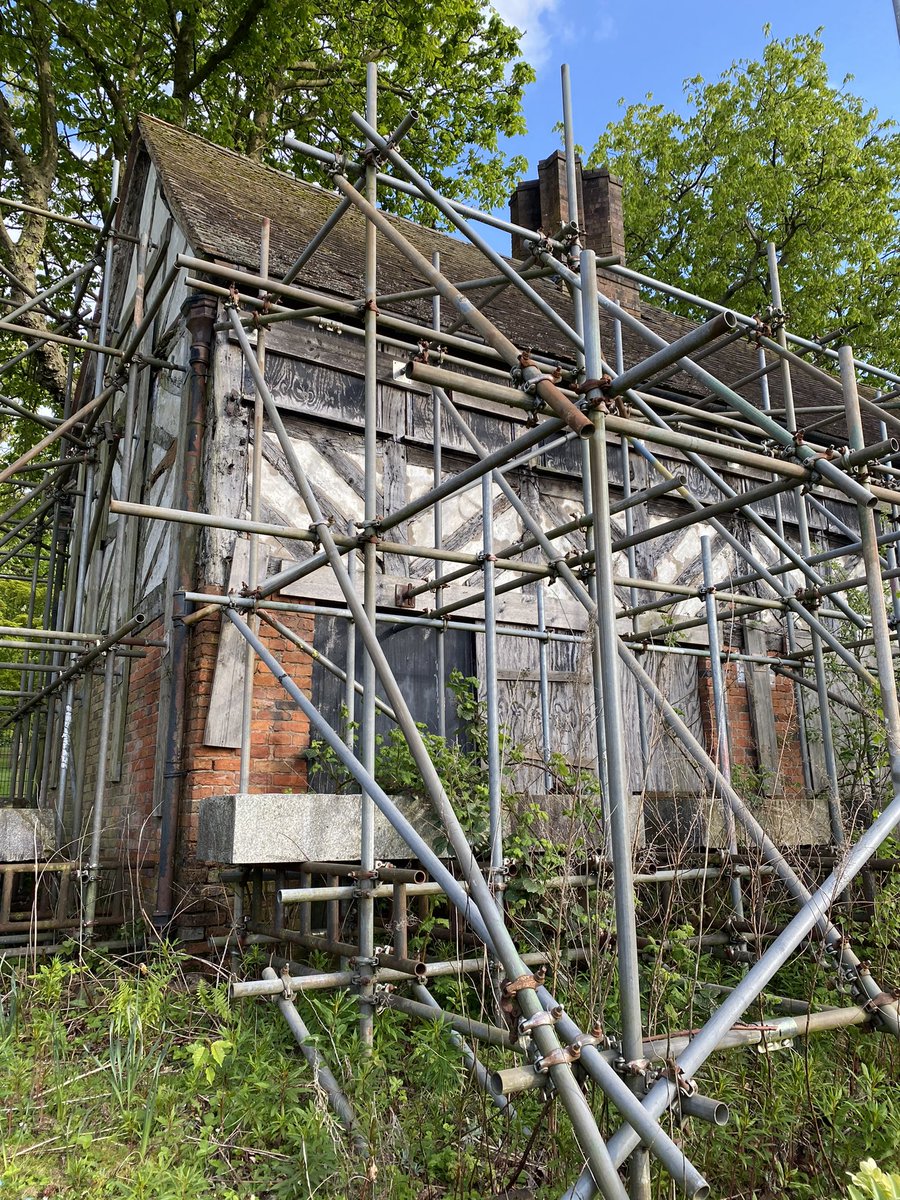 Looks like we’ve a project on our hands! 🦁 @BirminghamCT @Goldenlionbrum Exciting to get behind the scenes and see the building in its raw state before the feasibility work begins next month