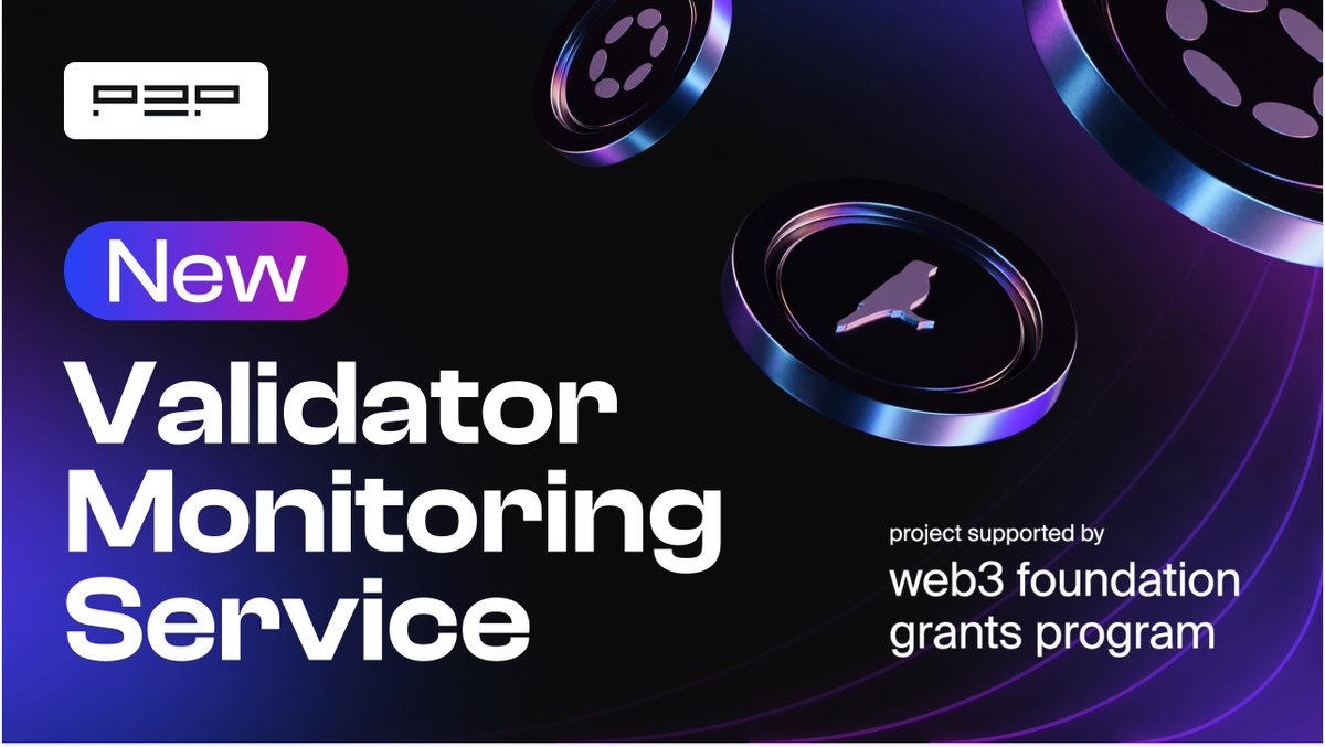 🚀 Introducing Validator New Monitoring Service for @Polkadot and @kusamanetwork! Supported by a @Web3foundation grant. We're setting new standards in blockchain validator performance and security. Dive in: [maas.p2p.org] ⬅️🔗