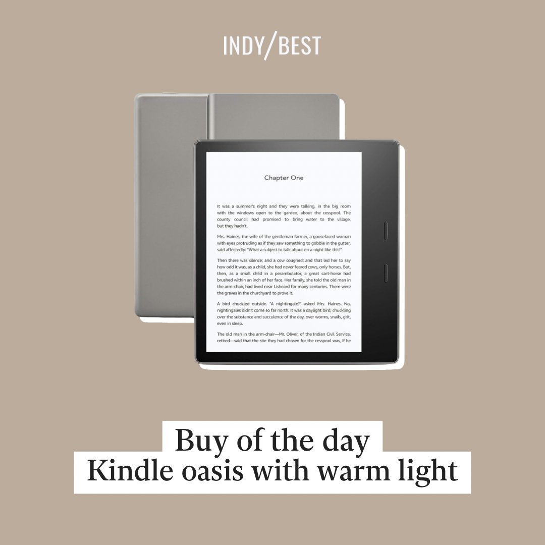 Cosy up after hours with the Kindle Oasis: amzn.to/3U1ajF6 🕯️ AD