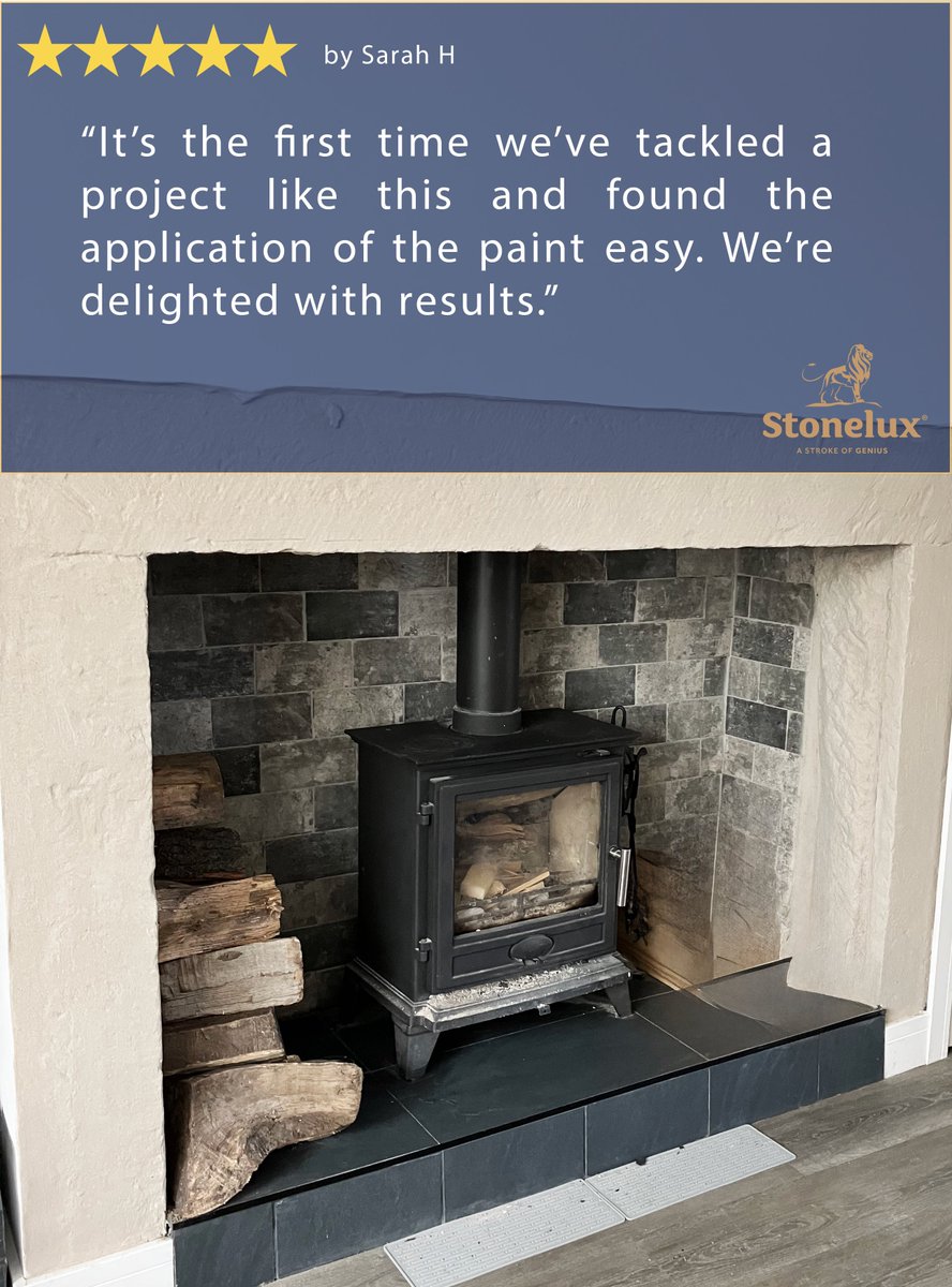 Sarah was extremely satisfied with our Stonelux Fireplace Paint ⭐️⭐️⭐️⭐️⭐️

If you'd like to find out more about our product, click here 👉…lux-stone-effect-paints.myshopify.com/products/1-lit…

#Stonelux #DIY #fireplace #rennovation #satisfiedcustomer