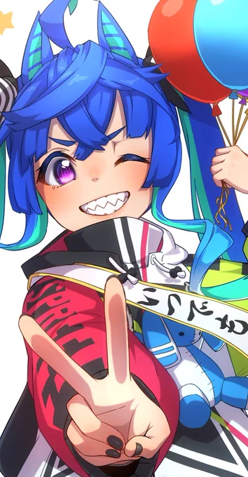 #絵柄の振れ幅見せて 