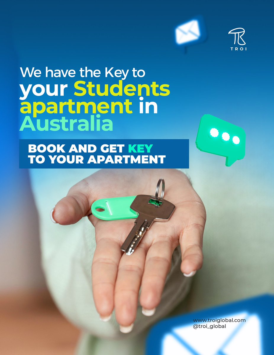 Moving to Australia for your studies soon? 

We’ve got the keys to your dream student accommodation! 

Slide into our DM and let’s get you pre-booked just right in time.
…..
Tiwa Savage Yahaya Bello #LeadBritishSchool #justiceformaryam #JusticeForNamtira #studyingabroad