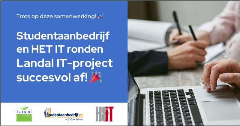 HET_IT's tweet photo. Samen met Studentaanbedrijf hebben wij de afgelopen weken een mooi IT-migratie project op de Landal parken en kantoren in Nederland, Duitsland en Denemarken succesvol weten af te ronden! Lees hier verder: https://t.co/Q2YVOTx8NK https://t.co/VBFgXsualO