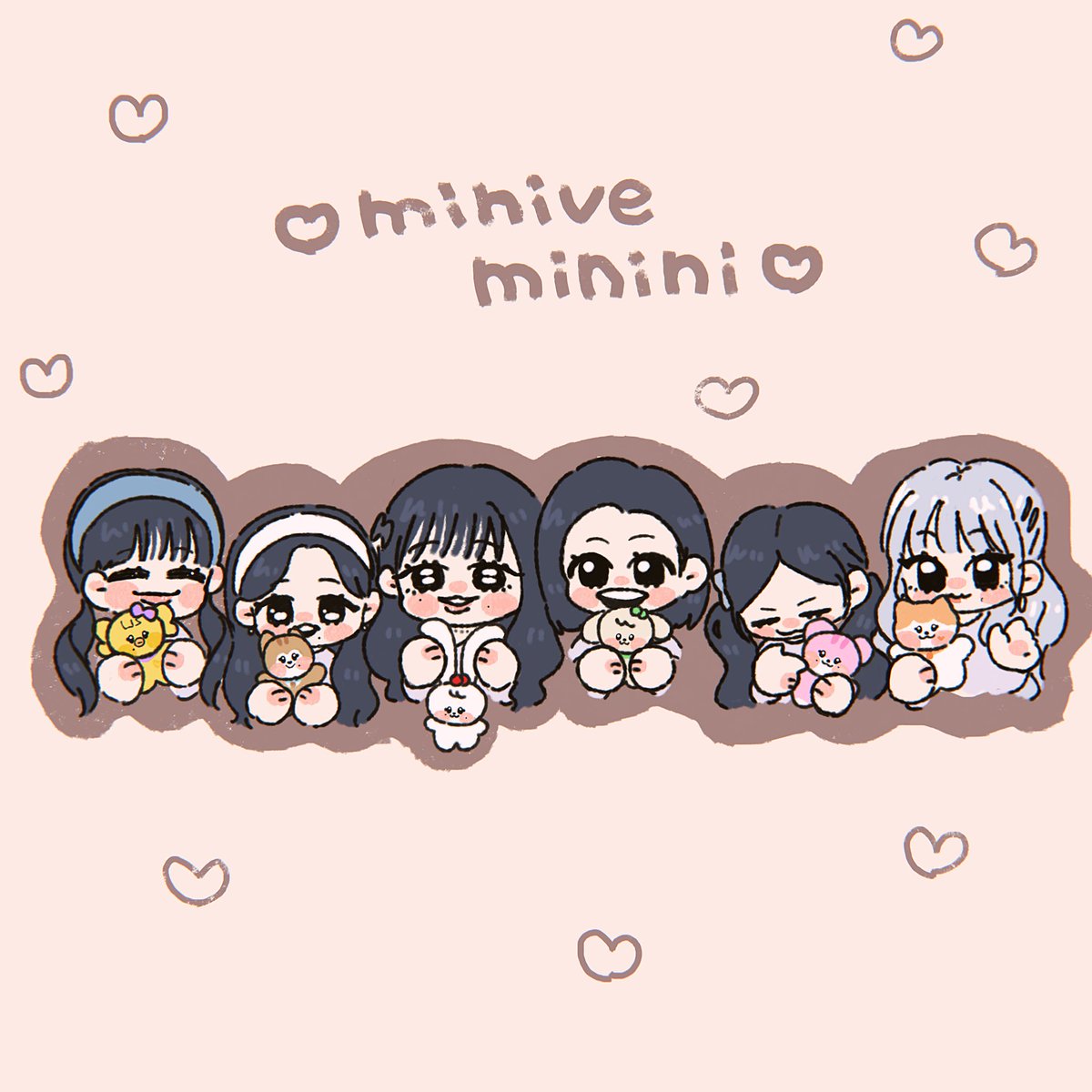 🐥🐿️🐰♡minive minini♡🐶🐯🐱