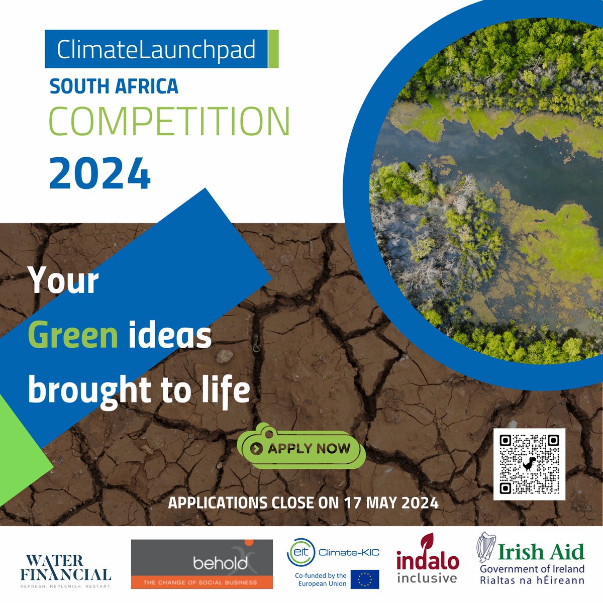 Get ready to launch your green idea.

ClimateLaunchpad 2024 is open for applications! Join our award-winning program to launch your green business idea  into a successful start-up. Get the training, compete with peers and conquer your spot on the (inter)national stage!

#CLP
