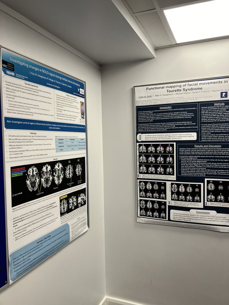 JacksonLab_TS's tweet photo. Today we are at the BNS Spring Meeting to discuss some of our neuroimaging research into Tourette Syndrome! #BNSSpring2024 @BNS_Neuropsych https://t.co/G8J1mJw3kB