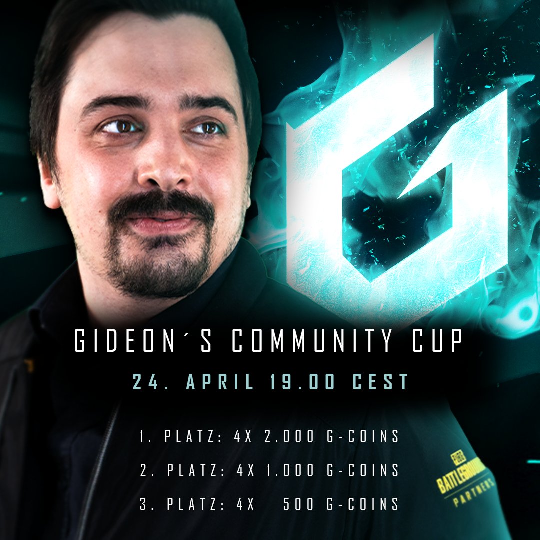 Denkt dran - heute um 17 Uhr gibt es einen Check-In für den Community Cup und nur die schnellsten 36 Teams kommen rein!