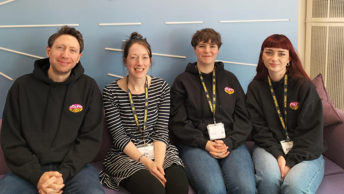 Here’s Ella, our Funding & Partnerships Manager, visiting @YoungScot 👇 She heard what they'd learned through projects to address #YouthLoneliness but more importantly... 🎉CELBRATE their successes 🙌 Projects funded by us 💙 #FutureCommunities