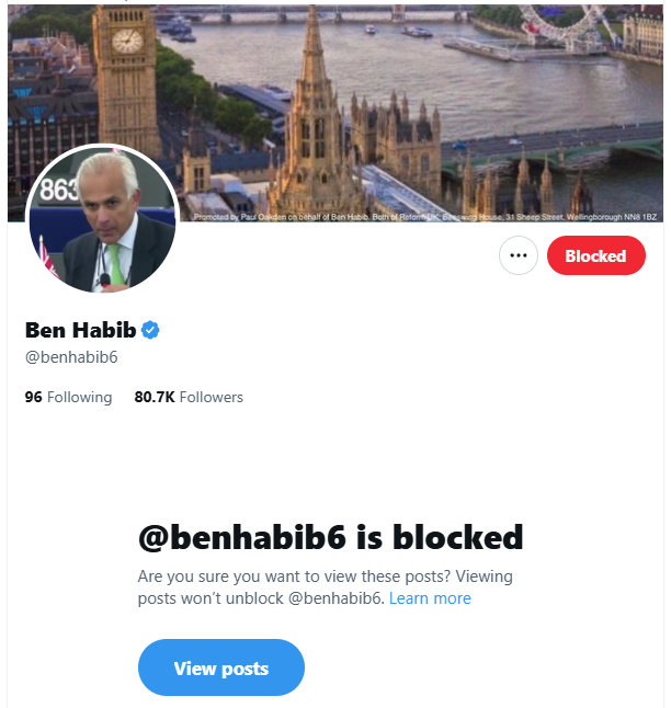 edwinhayward's tweet photo. For reference. I have no interest in anything the vile man has to tweet. https://t.co/5uiiGNz6rE