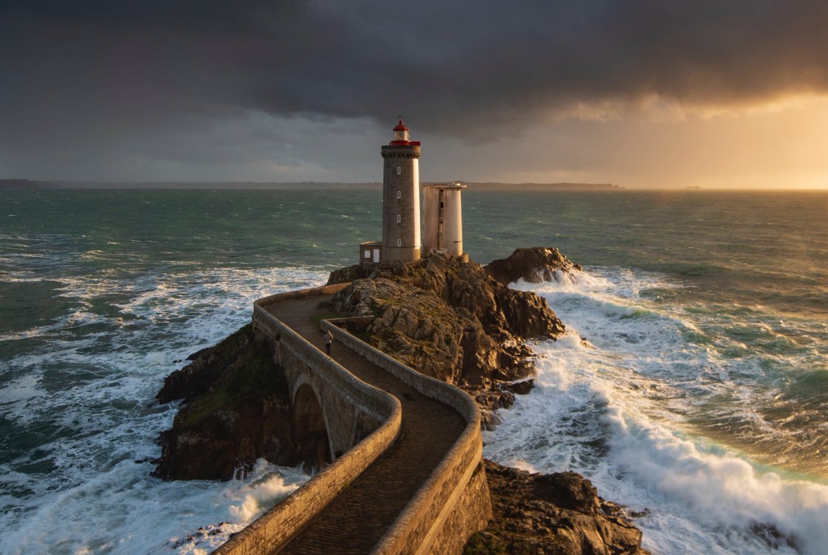 Une belle ambiance ce soir là au phare du Petit Minou.