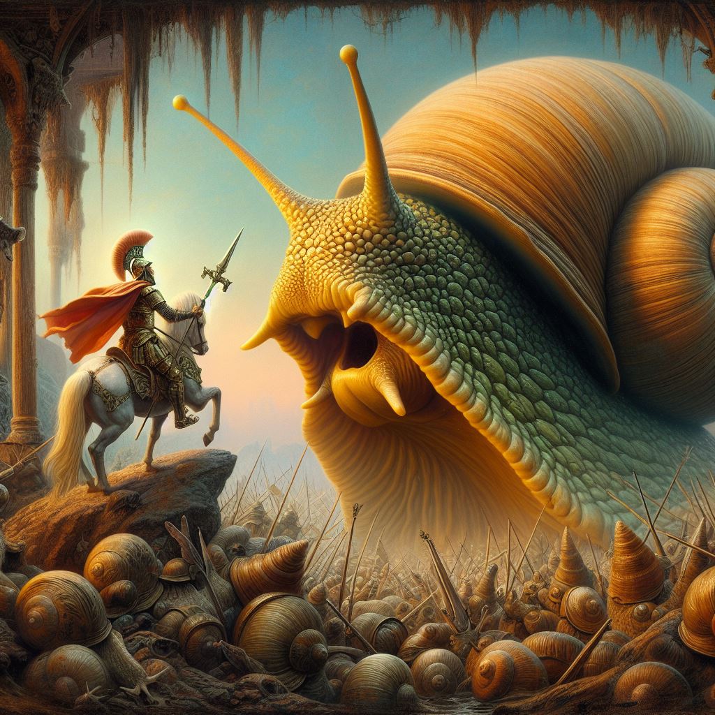 Dels creadors de 'La llegenda de Sant Jordi' arriba 'Sant Jordi 2: Snailcalypse'