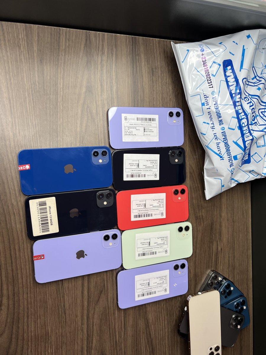 Deal 🔥 Premium uk used iPhone 12 64GB selling still on discount for N345,000 each ✅ DM is Open 📩 Call or WhatsApp = +2348102022317