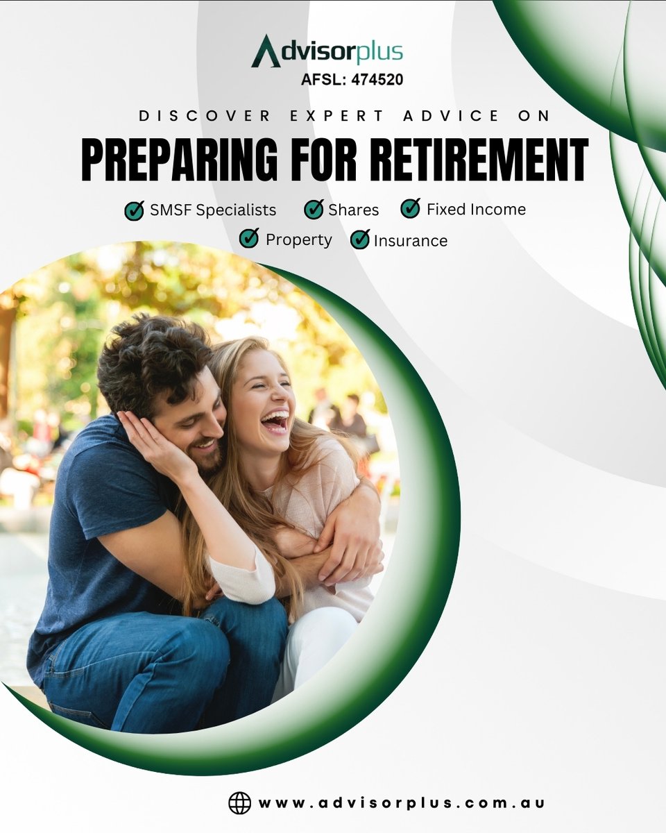 Retirement planning made easy, thanks to Advisor Plus! 🎉 Say goodbye to uncertainty and hello to a worry-free future. Get started today!

Browse Now : advisorplus.com.au

#financialplanning #AdvisorPlus #financialplanningexpert #retirementplanning #financialfreedom