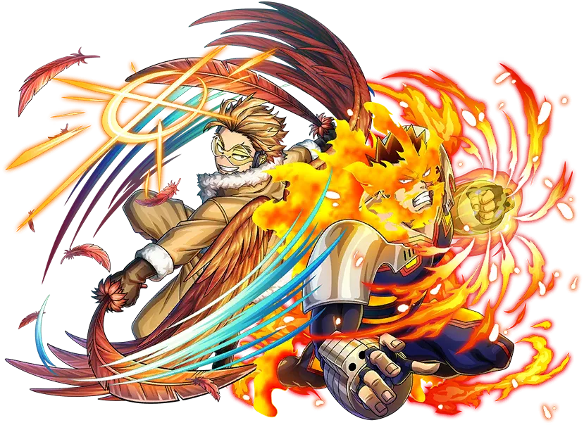 ホークス(ヒロアカ) 「The new unit counts as "only Hawks" but 」|🧉💥Roo💥✨✨✨Bakugo's monthのイラスト