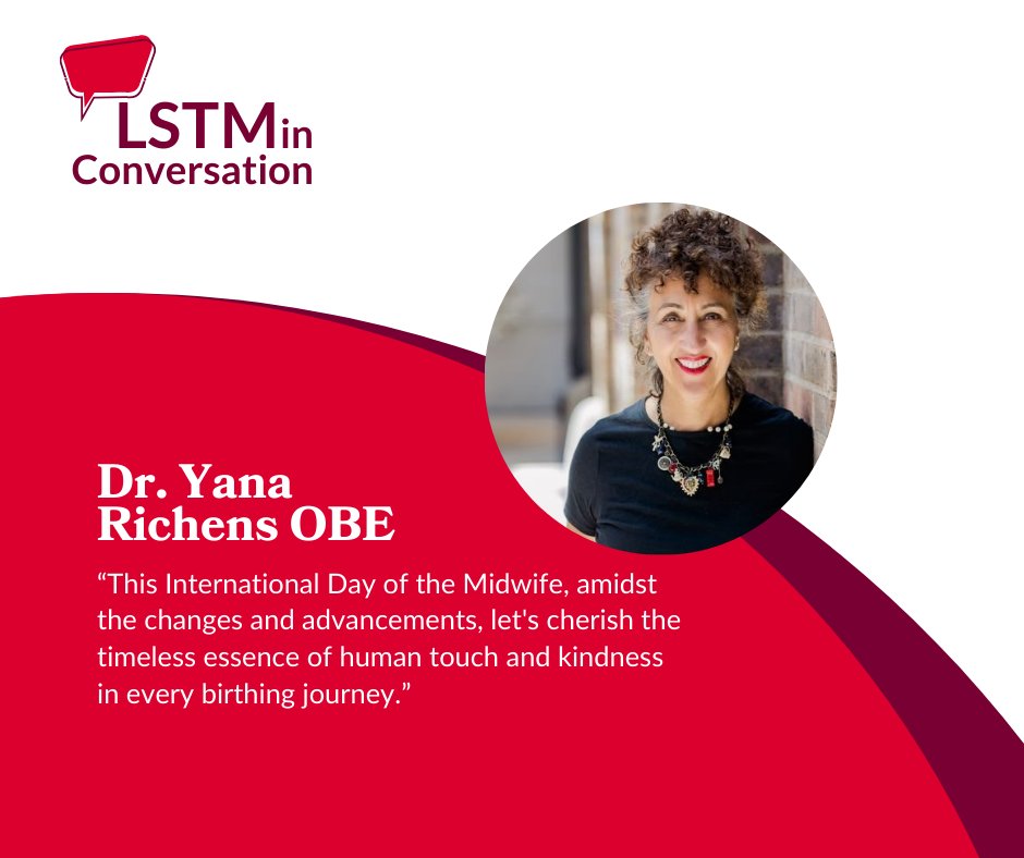 Excited to introduce Dr. Yana Richens OBE, Director of Midwifery at Liverpool Women’s Hospital, as a panellist for #LSTMInConversation on Maternal and Newborn healthcare challenges. Join us to gain insights from Dr. Richens and other experts. Register: lstm.ac/3vqoZ8x