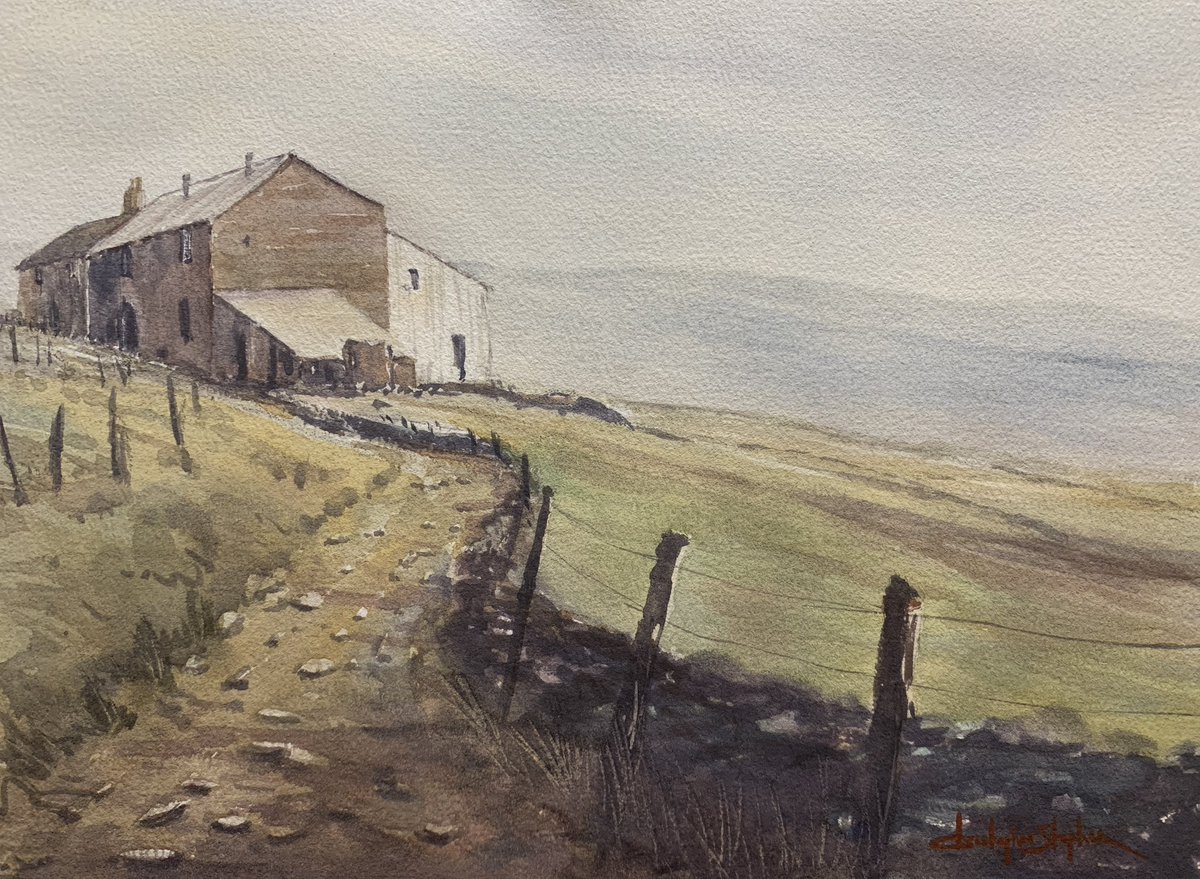 Farm, Yorkshire Dales
#watercolour #art