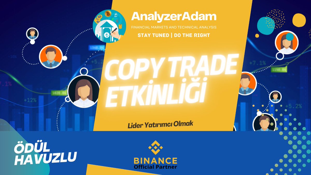 #Binance spot tarafta da Copy Trading uygulamasını başlattı. Başlangıca özel ödül havuzludur. 🎖️ Genel bilgi için ⬇️ youtube.com/watch?v=f4Cj1H… Lider yatırımcı olursanız farklı avantajlara da sahiptir. Kopyalama yaptığınız kişilere dikkat ediniz.⚠️ #Copytrading #SpotCopyTrading