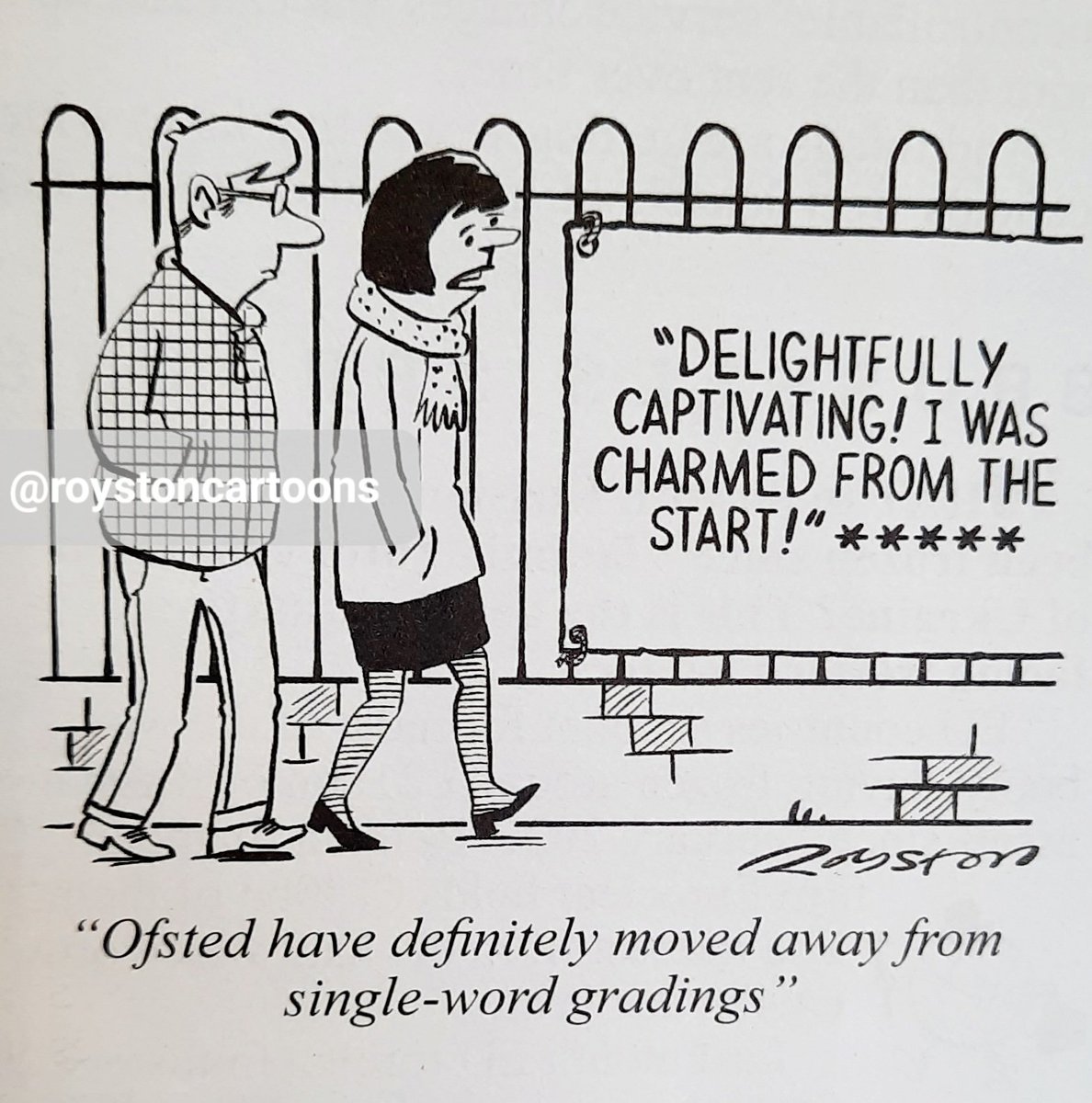 New Private Eye out today. Here's one of mine from the previous issue. #Ofsted #schools