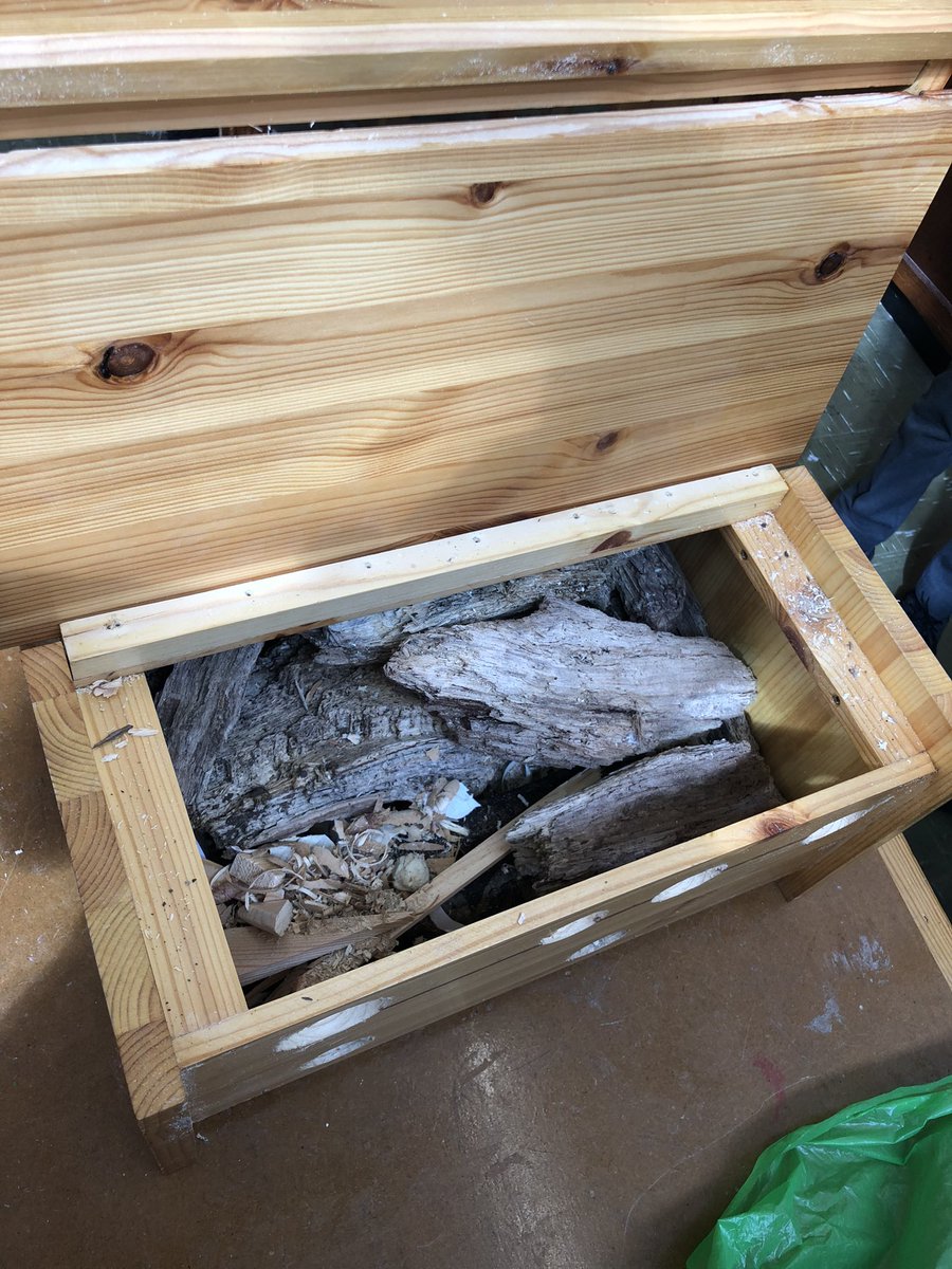 CTI_Clonmel's tweet photo. E.S.D. (Education for Sustainable Development) team at Raheen College making a bug hotel from old branches for our biodiversity Garden 👍🤝 🤩@TipperaryETB 
#take1programme #community. https://t.co/N68XCUAgSm