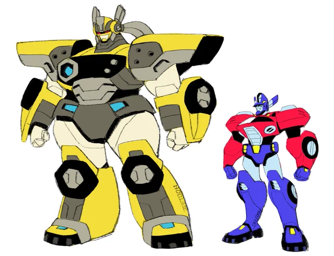 I think of her as a strong mother figure to Optimus, someone that he looks up to (literally).  