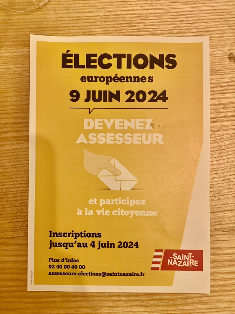 BrulantIngrid's tweet photo. #Bénévolat #electionseuropeennes2024 Comme proposé - sans succès - au dernier conseil municipal voilà le genre d’appel que nous voudrions voir à #Lille.
🗳️🇪🇺
Qu’attend @lillefrance pr lancer un appel à #participationcitoyenne pr tenir des #bureauxdevote en tant qu’#assesseur ? https://t.co/JhLVK7P8vd