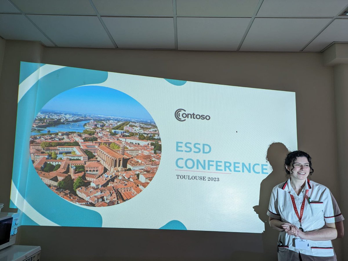 TUH_SLT's tweet photo. Another insightful in-service &amp; discussion this morning! 📝
Katie attended the @_ESSD_ Congress late last year on behalf of @TUH_SLT

Learning about the latest updates has truly sparked our passion for enhancing patient care. 

Food for thought was screening in COPD patients 💭 https://t.co/VoXMqYIowD