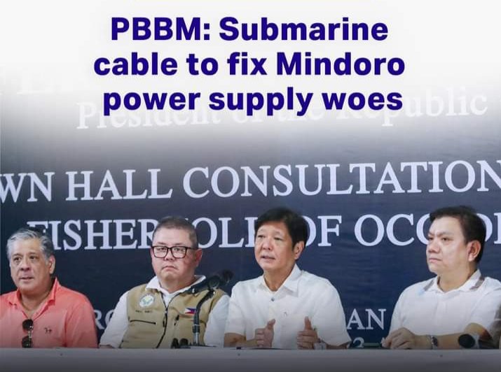PBBM: Submarine cable to fix Mindoro power supply woes