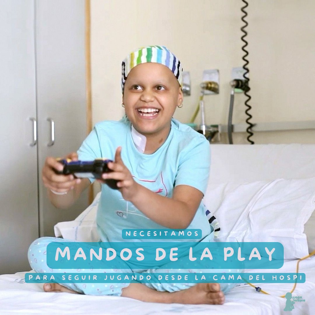 Cada #PlayStation4 que donamos lleva su mando y sus juegos pero a veces los mandos 'vuelan' 🐦. Hasta que les digamos que no pueden irse del hospi sin permiso, necesitamos reunir más para que los peques puedan seguir jugando ¿Nos ayudáis?💙 En nuestra web os decimos CÓMO DONAR 👍