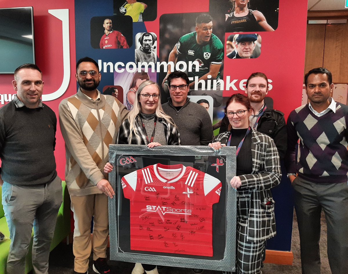 Look what just landed in our Dundalk office 🎉 Our signed @louthgaa jersey is now framed and proudly displayed! We’re proud to be official corporate sponsors and have this as a symbol of our partnership 🏐 

#LouthGAA #GAA #Uniquely #ProudSponsors