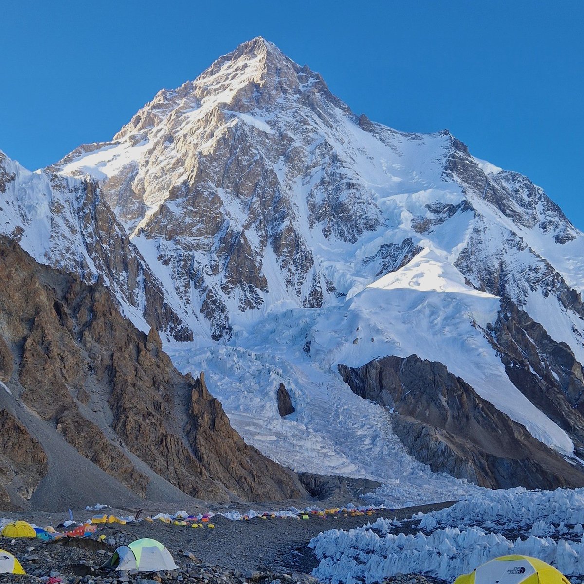 K2 and Godwin Austen glacier