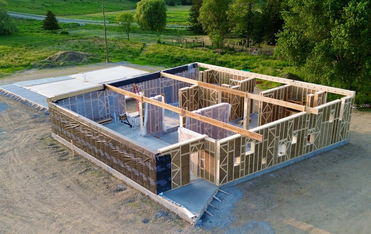 EcoCocon - Straw Wall System tweet media